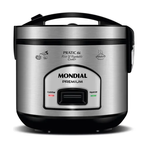Panela Elétrica de Arroz Mondial 500W PE-43-6X